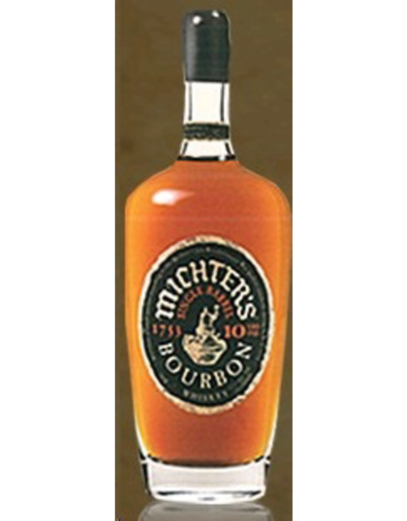 Bourbon Whiskey Michter’s 10 yr old Single Barrel Kentucky Straight Bourbon Whiskey 750ml