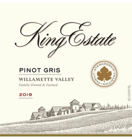 Pinot Gris King Estate Pinot Gris Willamette Valley 2019 750ml