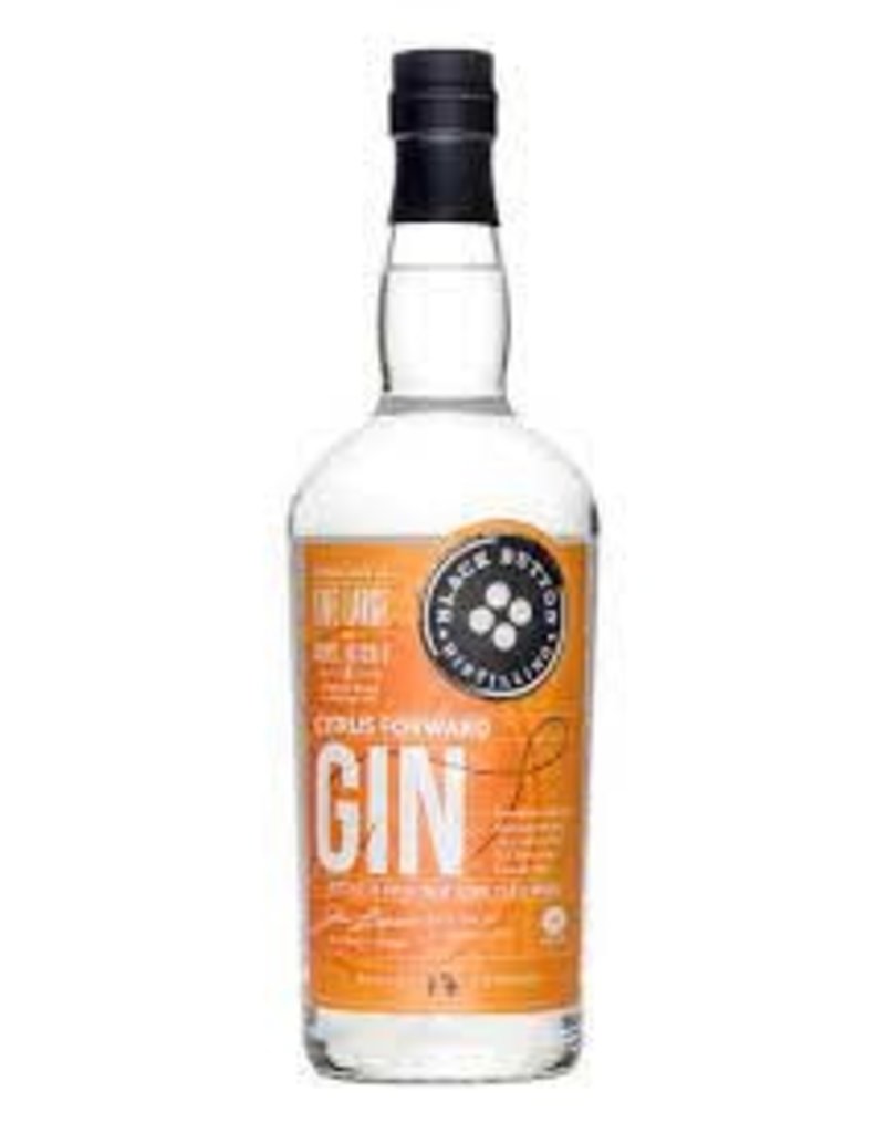 Gin END OF BIN SALE Black Button Citrus Gin 750mL REG $49.99