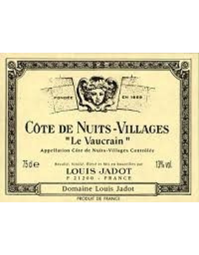 Burgundy French Jadot Cotes De Nuits Villages Le Vaucrain Rouge 2019 750ml