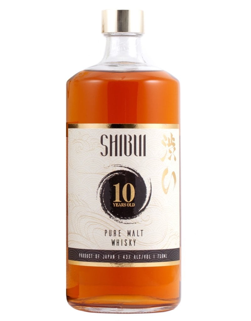 Japanese Whisky Shibui Single Grain Whisky 10yr Matured in Virgin White Oak 750ml