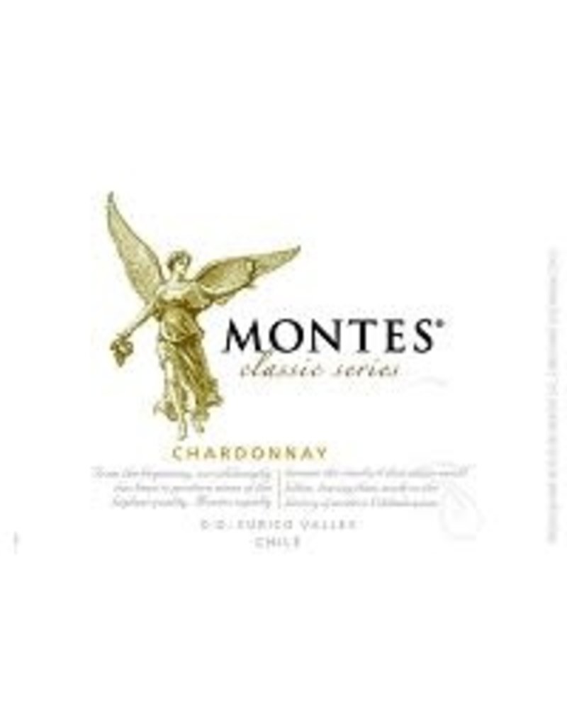 chardonnay END OF BIN SALE Montes Classic Series Chardonnay 750ml REG$14.99