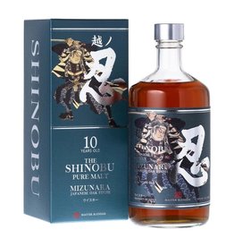 Japanese Whisky The Shinobu 10 Year Old Pure Malt Japanese Whiskey 750mL