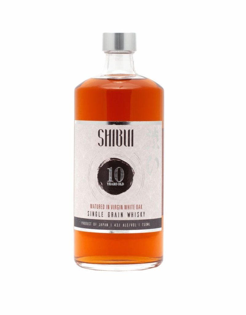 Japanese Whisky END OF BIN SALE Shibui Pure Malt 10 yr  Whisky REG $199.99