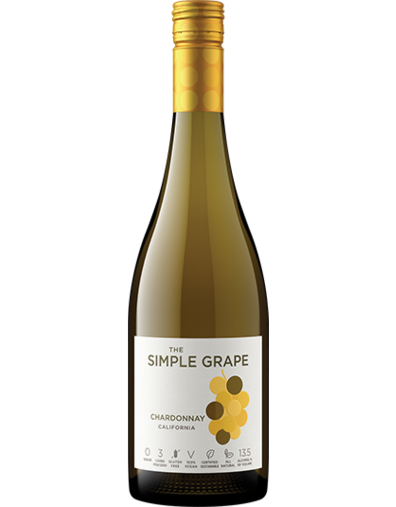 chardonnay SALE $14.99 The Simple Grape Chardonnay 750ml REG $19.99