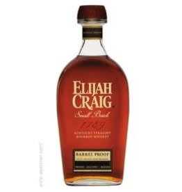 Bourbon Whiskey Elijah Craig Small Batch Barrel Proof 133/124.8/120.2/120.8pf 750ml