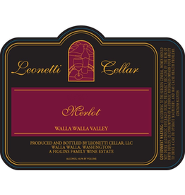 Merlot SALE $99.99 Leonetti Cellars Merlot 2019 Walla Walla Valley REG $129.99