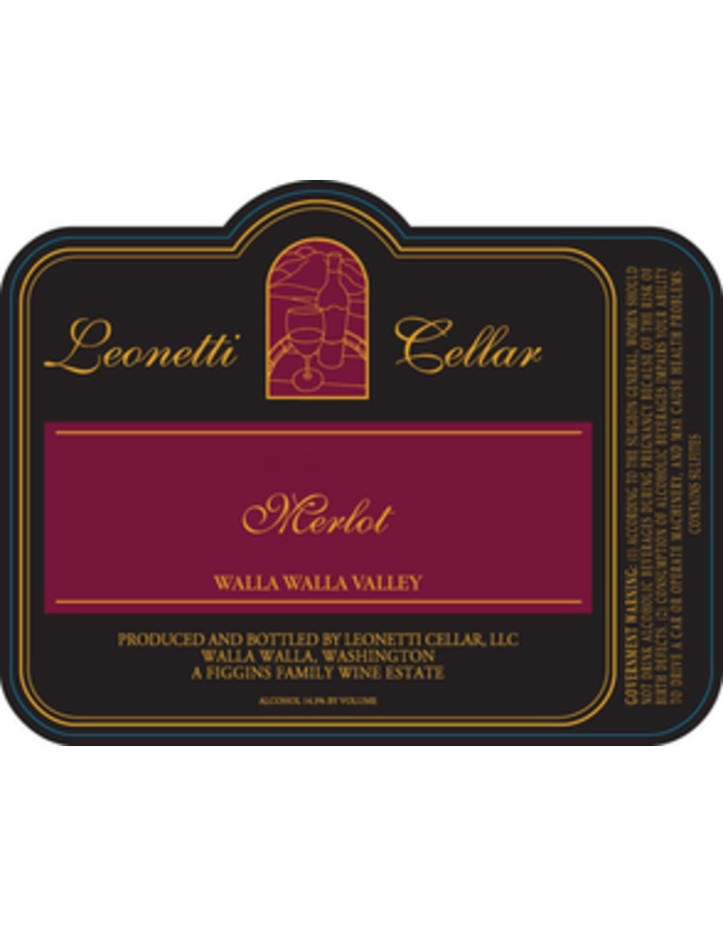 Merlot SALE $99.99 Leonetti Cellars Merlot 2019 Walla Walla Valley REG $129.99