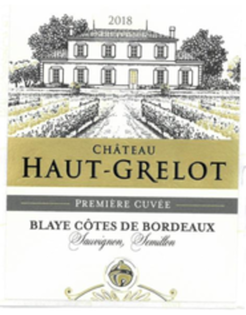 BORDEAUX BLANC Chateau Haut Grelot Blaye Cotes de Bordeaux Blanc 2021 750ml