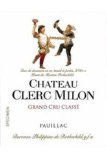 Bordeaux Red SALE Chateau Clerc Milon Pauillac 2018 750ml REG $169.99