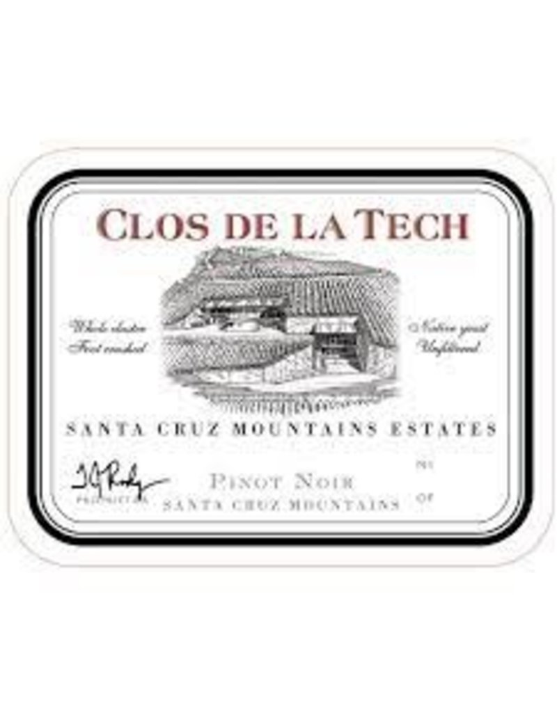 Pinot Noir ON SALE $29.99 Clos De La Tech Estates Pinot Noir Santa Cruz Mtns 2019 750ML Reg $49.99