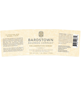 bourbon Bardstown Bourbon Company Collaborative Series Plantation Rum Barrels