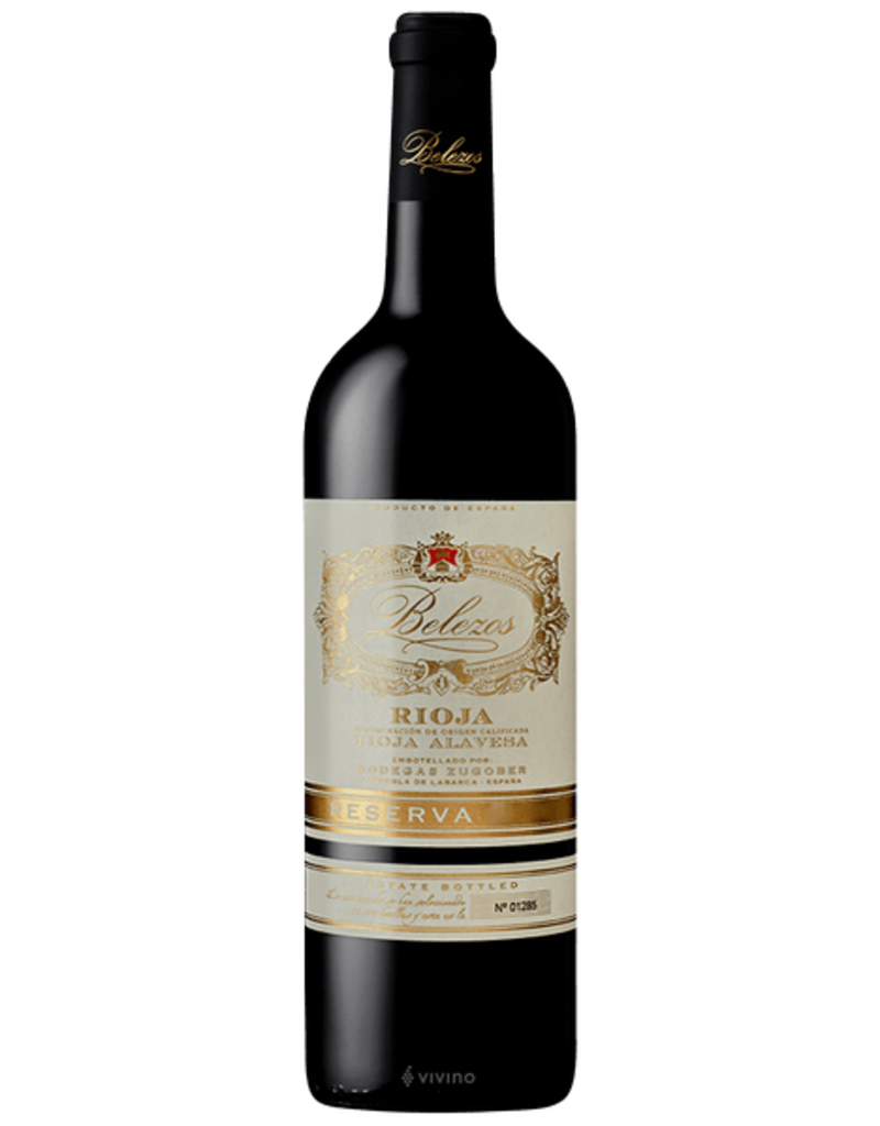 rioja Belezos Rioja Alavesa Reserva 2019 750ml
