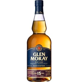 Single Malt Scotch Glen Moray 15Yr Single Malt Scotch Whiskey 750ml