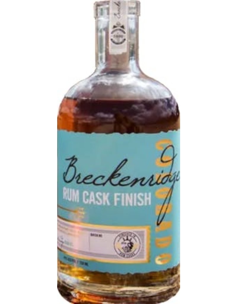 Bourbon Whiskey Breckenridge Bourbon Rum Cask Finish 750ml