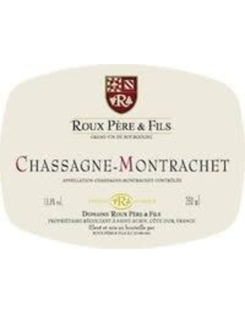 Burgundy French Domaine Roux Pere & Fils Chassagne Montrachet 2018 750ml