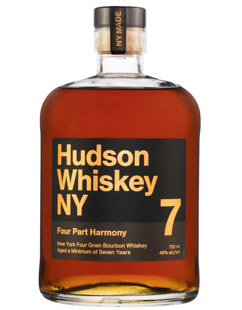 bourbon Hudson Whiskey NY Four Part Harmony 7 year Old 750ml