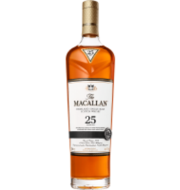 Single Malt Scotch Macallan 25 Year Sherry Cask