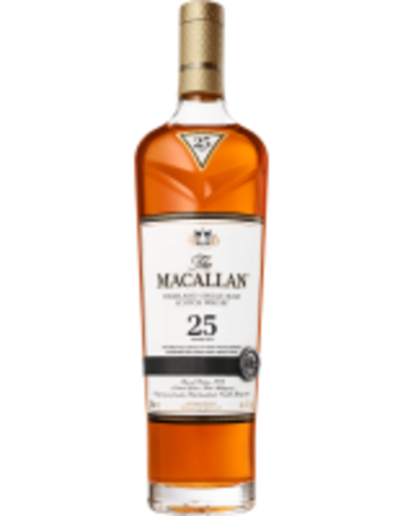 Single Malt Scotch Macallan 25 Year Sherry Cask 750ml