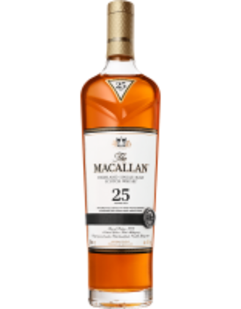 Single Malt Scotch Macallan 25 Year Sherry Cask