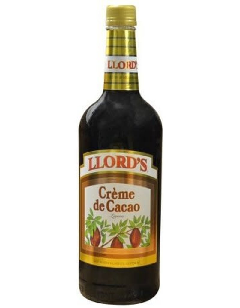 Cordials Llord's  Creme De Cacao Brown Liter