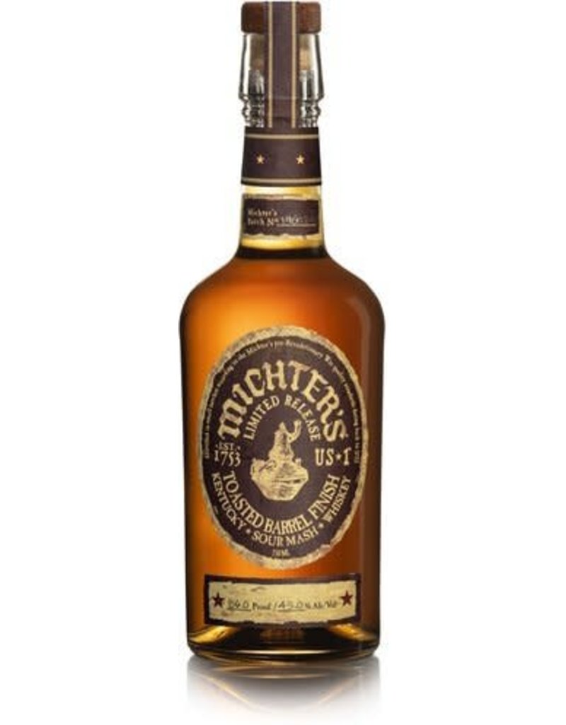 Bourbon Whiskey Michter’s Limited Release Sour Mash Toasted Barrel Finish Kentucky Whisky 750ml
