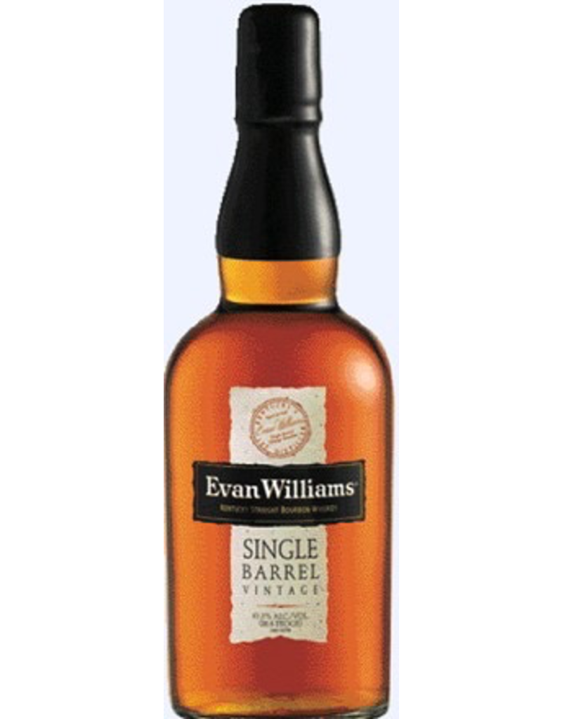 Bourbon Whiskey Evan Williams Single Barrel Vintage Bourbon 750ml