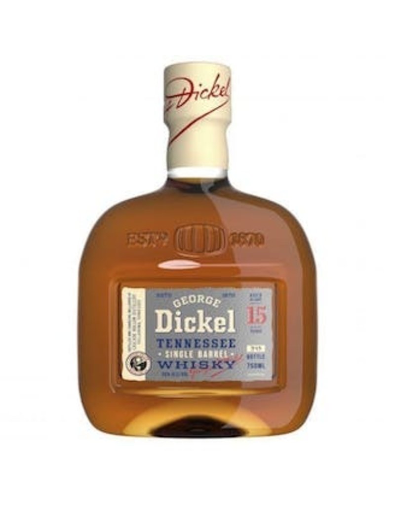 Bourbon George Dickel 15yr Single Barrel Whisky 750ml