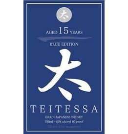 Japanese Whisky Teitessa 15yr Blue edition Japanesse Whisky 750ml