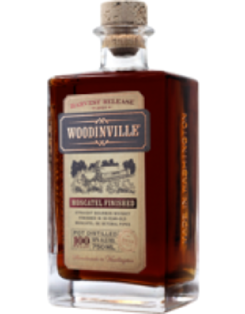 Bourbon Whiskey Woodinville Moscatel Finished 110proof Straight Bourbon 750ml