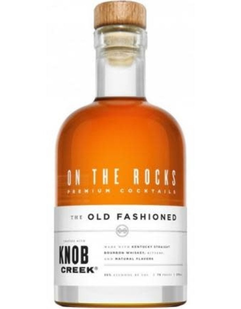 Premade Cocktails On The Rocks Knob Creek Old Fashioned 375ml