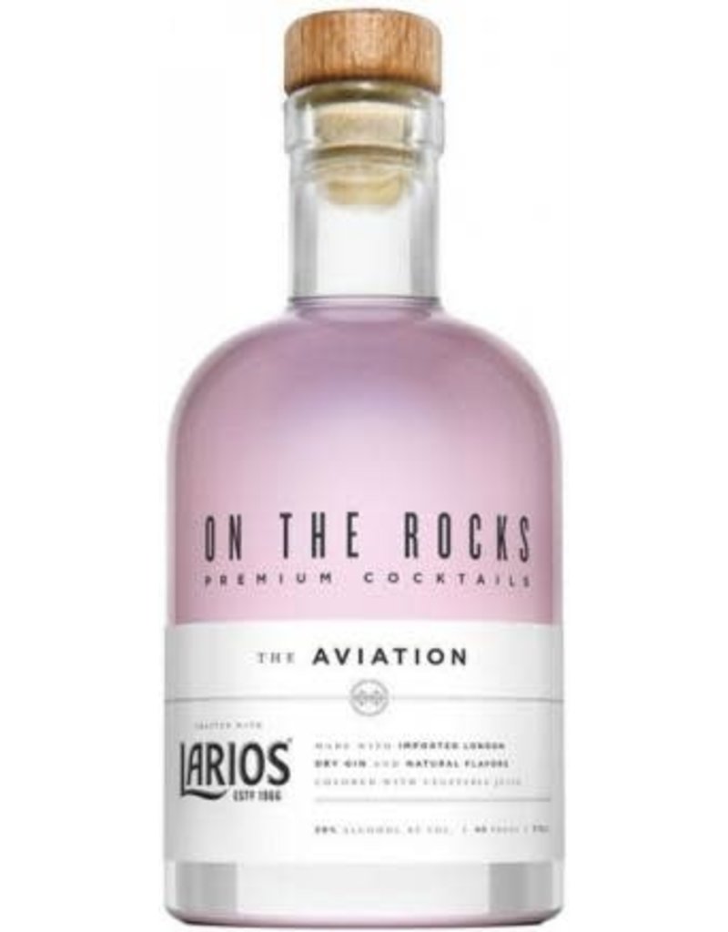 CAN MIXED DRINK On The Rocks Aviation Larios 375ml