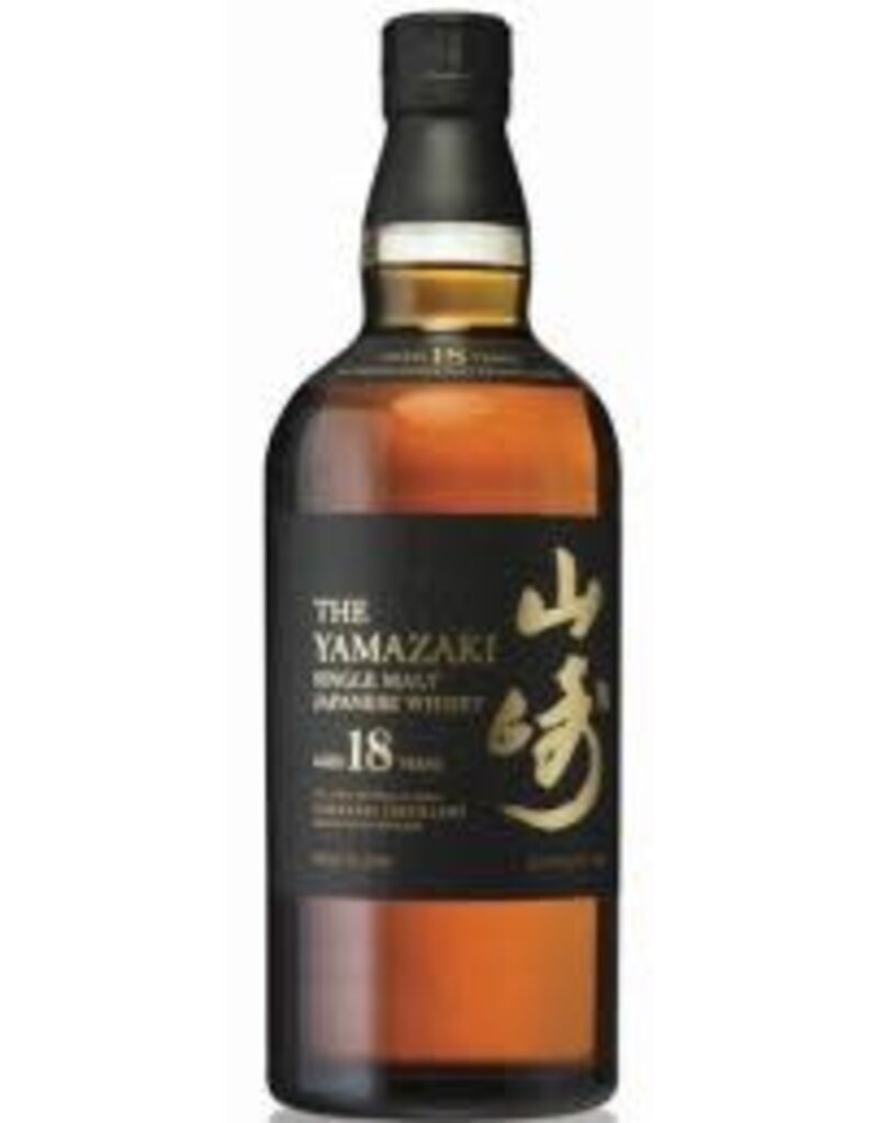 Japanese Whisky The Yamazaki 18yr Single Malt Japanese Whisky 750ml