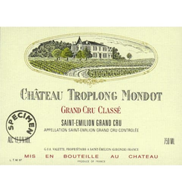 Bordeaux Saint-Emillion Sale $189.99 Chateau Troplong Mondot 1er Grand Cru Classe Saint-Emilion 2015 750ml Reg. $249.99