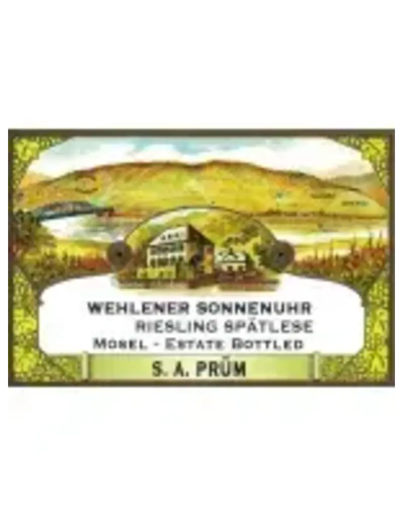 riesling S.A.Prum Wehlen Sonnenuhr Spatlese Riesling 2016 750ml