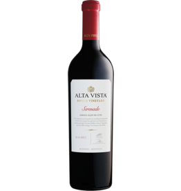 Malbec END OF BIN SALE Alta Vista Malbec Single Vineyard Serenade 2018 750ml REG $59.99