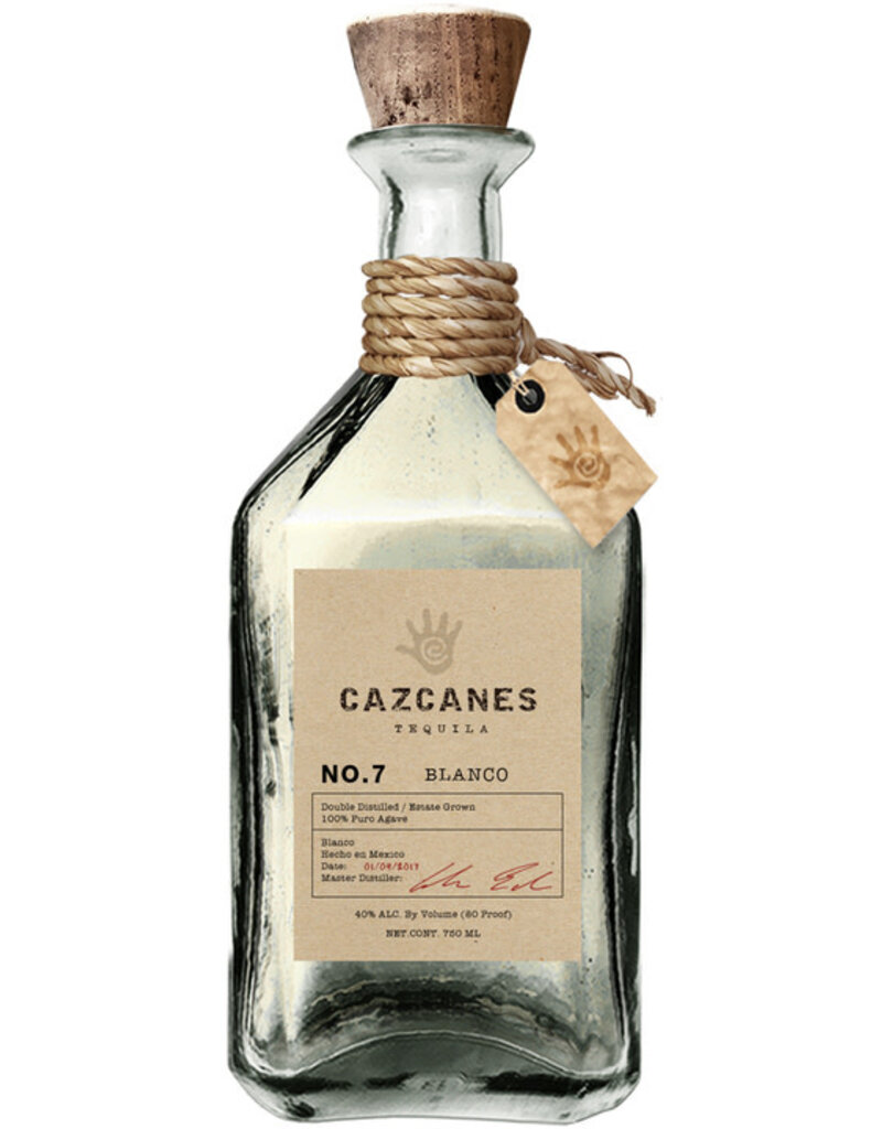 Tequila Cazcanes Blanco NO.7 ORGANIC Tequila 750ml