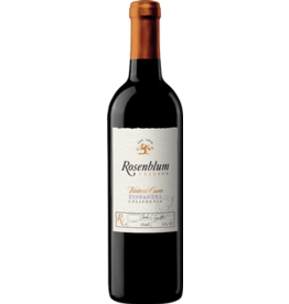 Zinfandel Rosenblum Cellars Cuvee Zinfandel 750ml Reg $15.99