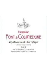Domaine Font de Courtedune Chateauneuf-du-Pape 2019 750ml