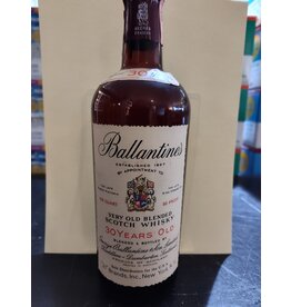 Scotch Ballantines Very Old Blended Scotch Whisky 30 Years Old