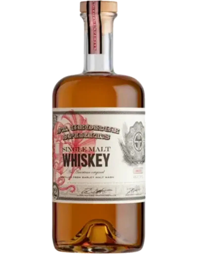 American Rye Whiskey END OF BIN SALE  St. George Spirits Single Malt  Whiskey  lot 23 750ml