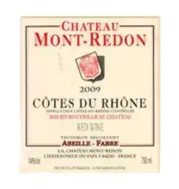 Rhone Chateau Mont - Redon Cotes du Rhone Rouge