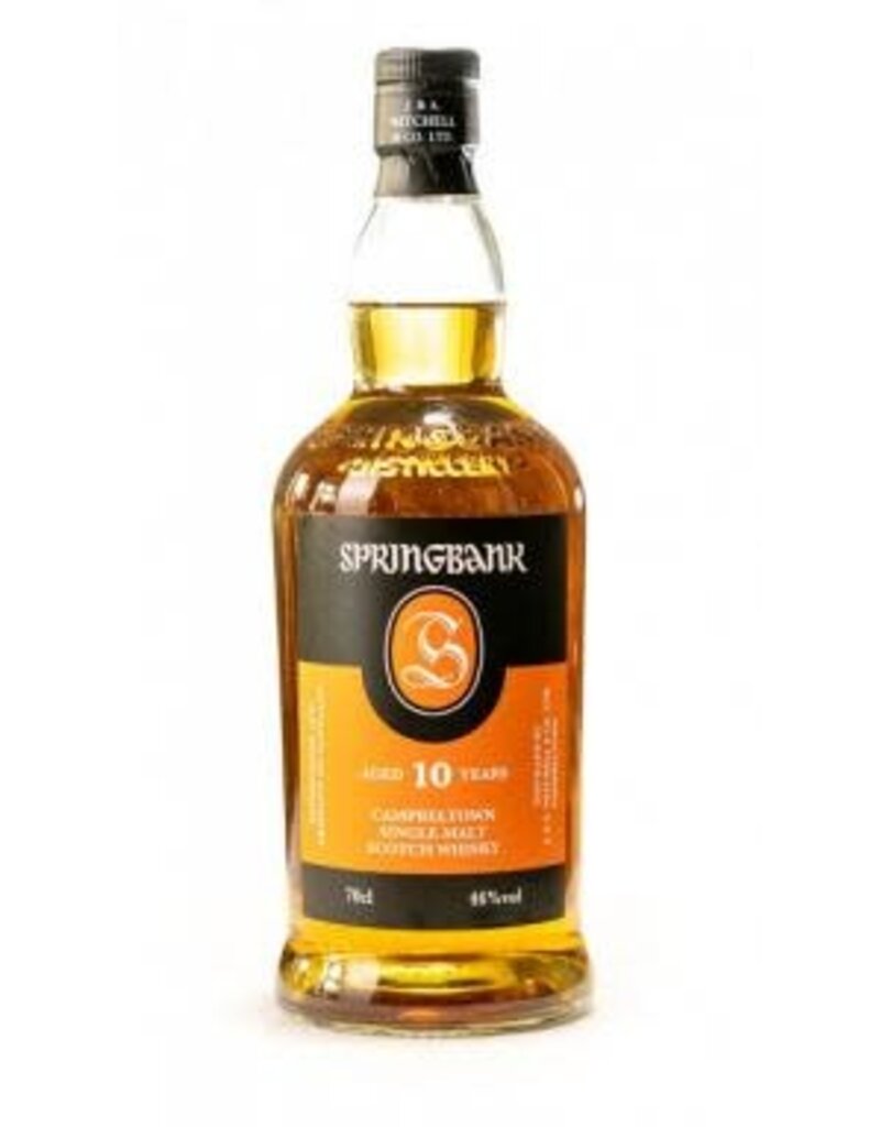 Springbank 10 year Old Campbeltown Single Malt Scotch Whisky 750ml