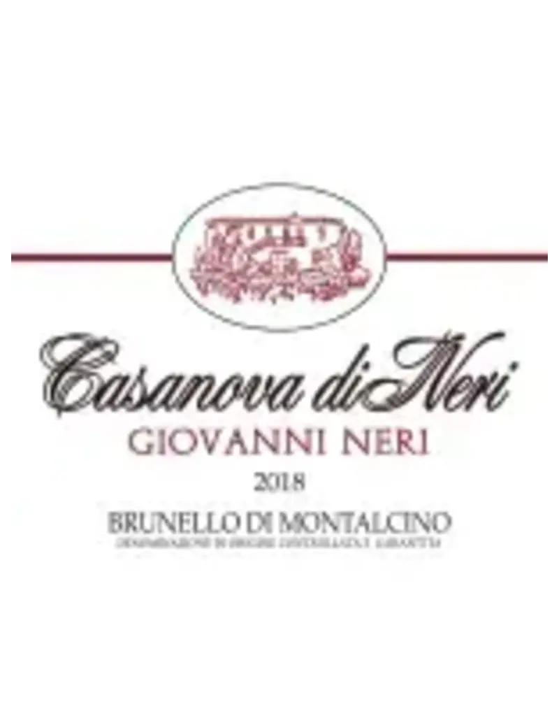 Brunello Di Montalcino Casanova di Neri Brunello di Montalcino 2018 750ml