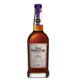 Bourbon Whiskey Old Forester 1924 10 Year Old Bourbon 100 Proof 750ml