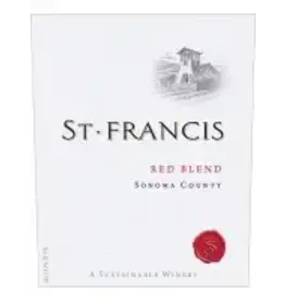 Red Blend SALE $18.99 St. Francis Red Blend 2021 750ml REG $24.99