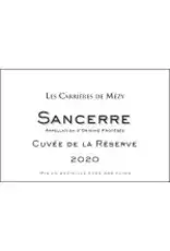 Sancerre Sale $20.99 Les Carrieres De Mezy Sancerre Cuvee De La Reserve 750ml Reg. $29.99