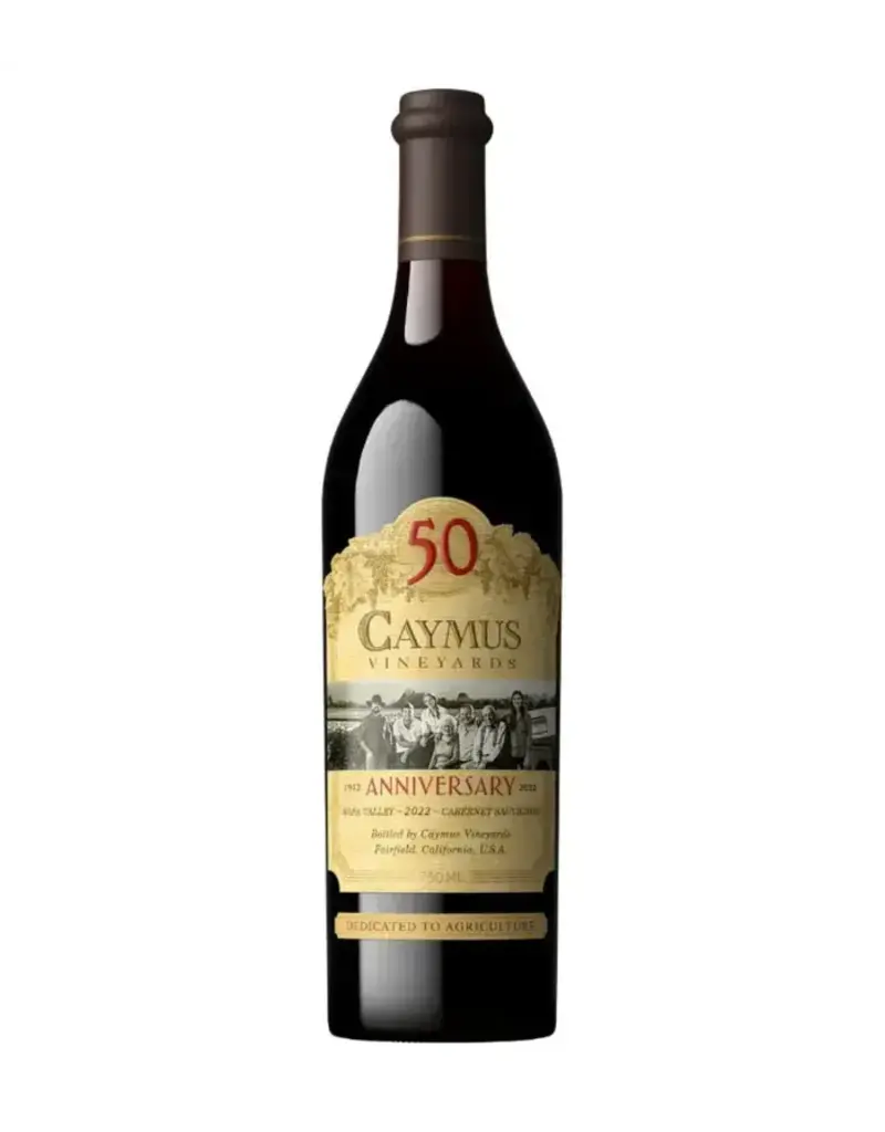 Cabernet Sauvignon SALE $79.99 Caymus Cabernet Sauvignon 2022 50th Anniversary 750ml