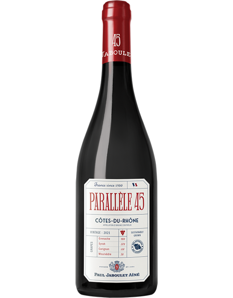 SALE $13.99 Paul Jaboulet Cotes-Du-Rhone Parallele 45 Rouge 2021 750ml