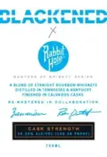 bourbon END OF BIN SALE Blackened X Rabbit Hole 750ml REG $199.99